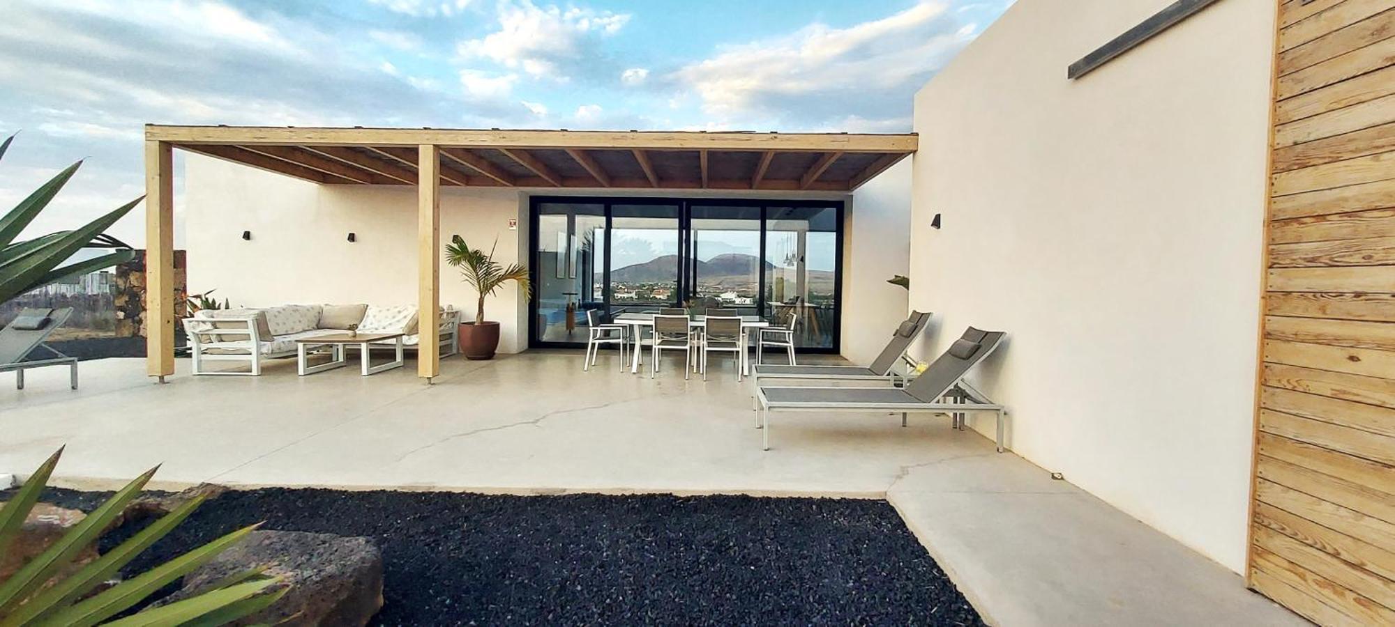 Villa Tabaiba En Lajares Con Piscina Εξωτερικό φωτογραφία